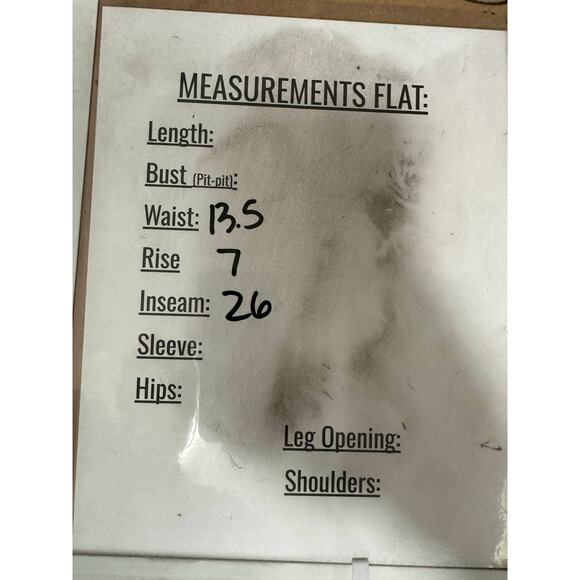 Lululemon Black White Floral Print Pull On Activewear Leggings Women's Size 4 - Picture 8 of 9